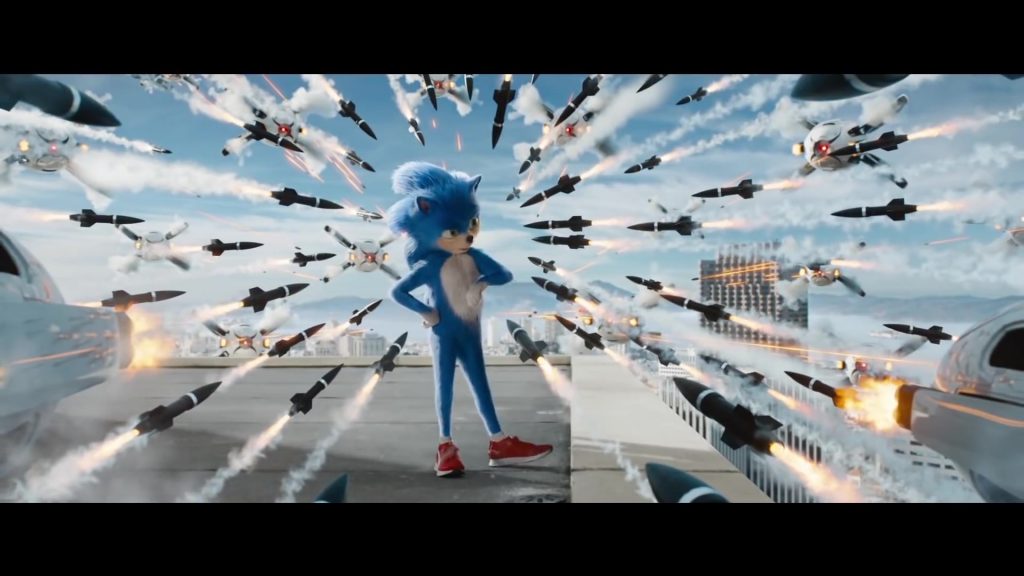 Puma Sneakers (Red) Worn by Sonic in Sonic the Hedgehog (Trailer) (2020) (Image 6)