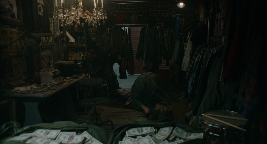Puma Sneakers (Scene 17) in Caught Stealing (2025) (Image 1)