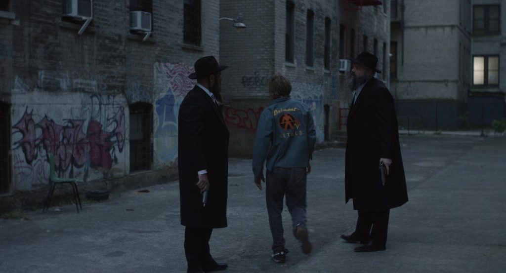 Puma Sneakers (Scene 29) in Caught Stealing (2025) (Image 1)