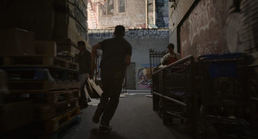 Puma Sneakers (Scene 8) in Caught Stealing (2025) (Image 1)