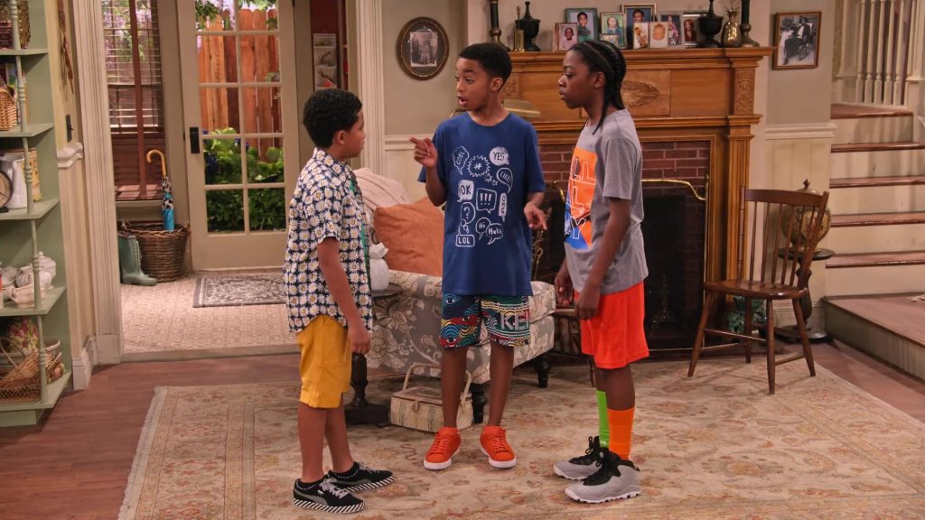 Puma Sneakers Worn by Cameron J. Wright as Mazzi McKellan in Family Reunion Season 1 Episode 20 “Remember When the Party Was Over” (2020) (Image 1)