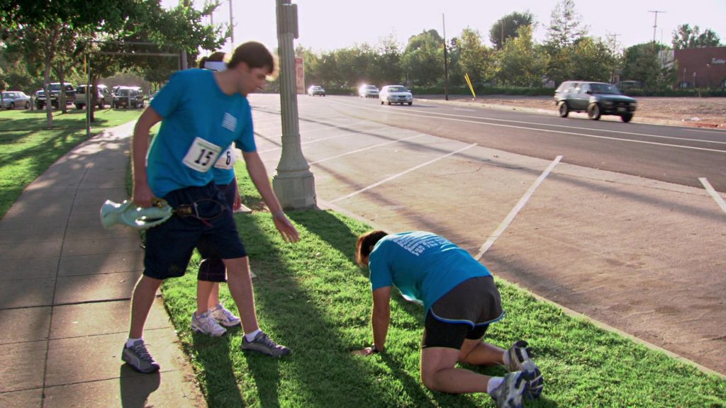 Puma Sneakers Worn by John Krasinski (Jim Halpert) in The Office – Season 4, Episodes 1-2, “Fun Run” (2007) (Image 1)