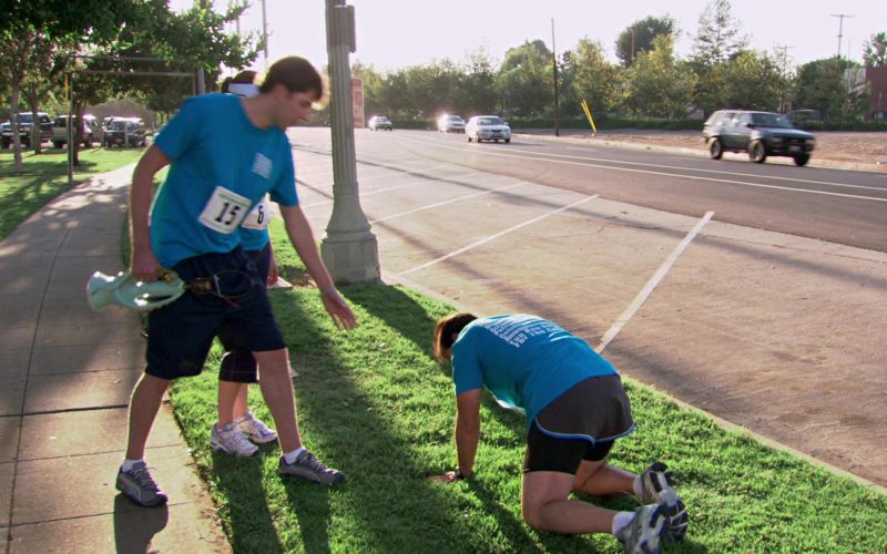 Puma Sneakers Worn by John Krasinski (Jim Halpert) in The Office – Season 4, Episodes 1-2, “Fun Run” (2007) (Image 1)