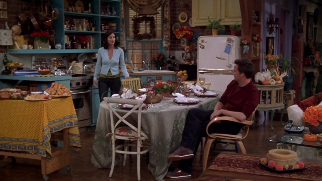 Puma Sneakers Worn by Matthew Perry (Chandler Bing) in Friends Season 10 Episode 8 “The One With the Late Thanksgiving” (2003) (Image 1)