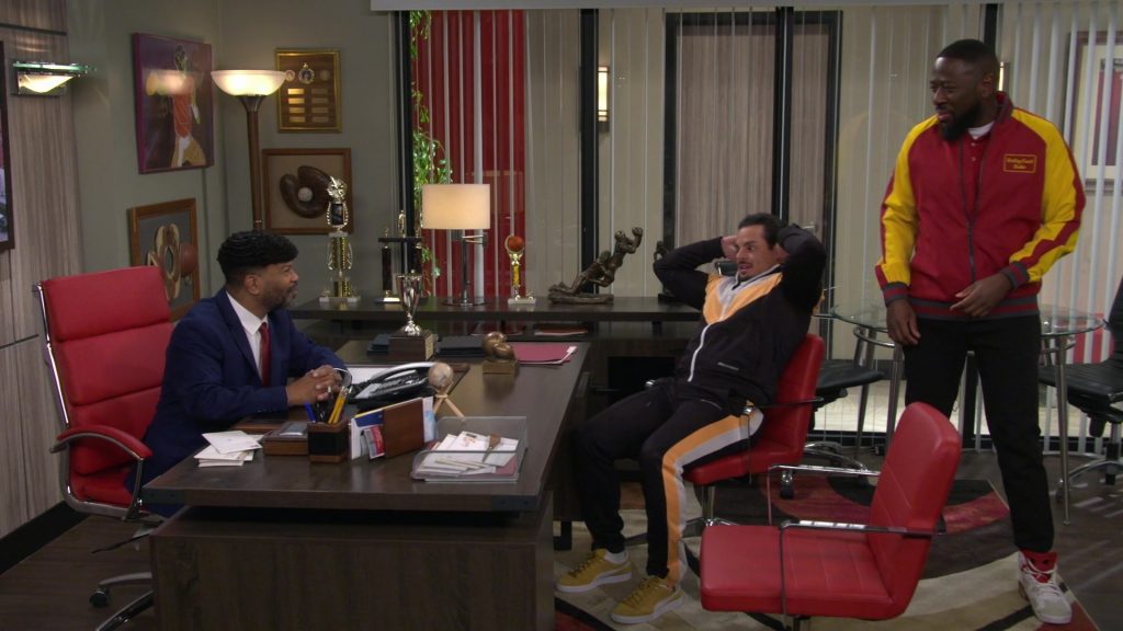 Puma Sneakers in The Neighborhood S07E15 “Welcome to the Signature Service Loyalty Rewards Program” (2025) (Image 3)