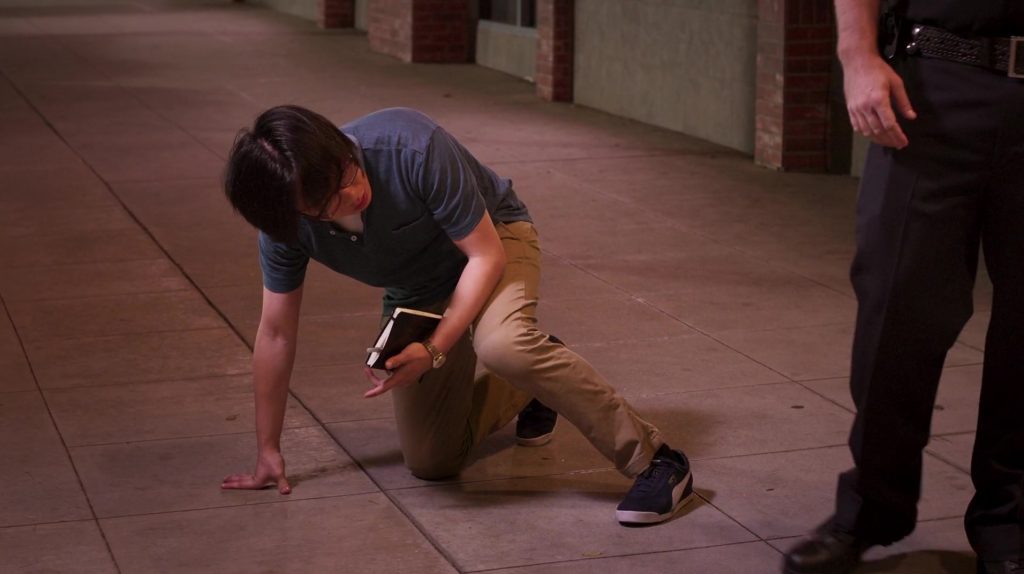 Puma Sneakers of Jimmy O. Yang as Will O'Brien in The Opening Act (2020) (Image 1)