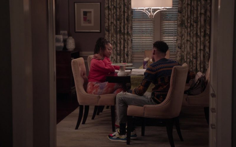 Puma Street Rider Sneakers in Black-ish S07E19 “Missions & Ambitions” (2021) (Image 1)