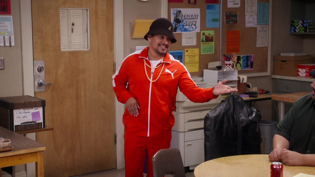 Puma Tracksuit, Adidas Sneakers and Kangol Hat Worn by Jacob Vargas in Mr. Iglesias – Season 1, Episode 7, “Talent Show” (2019) (Image 2)
