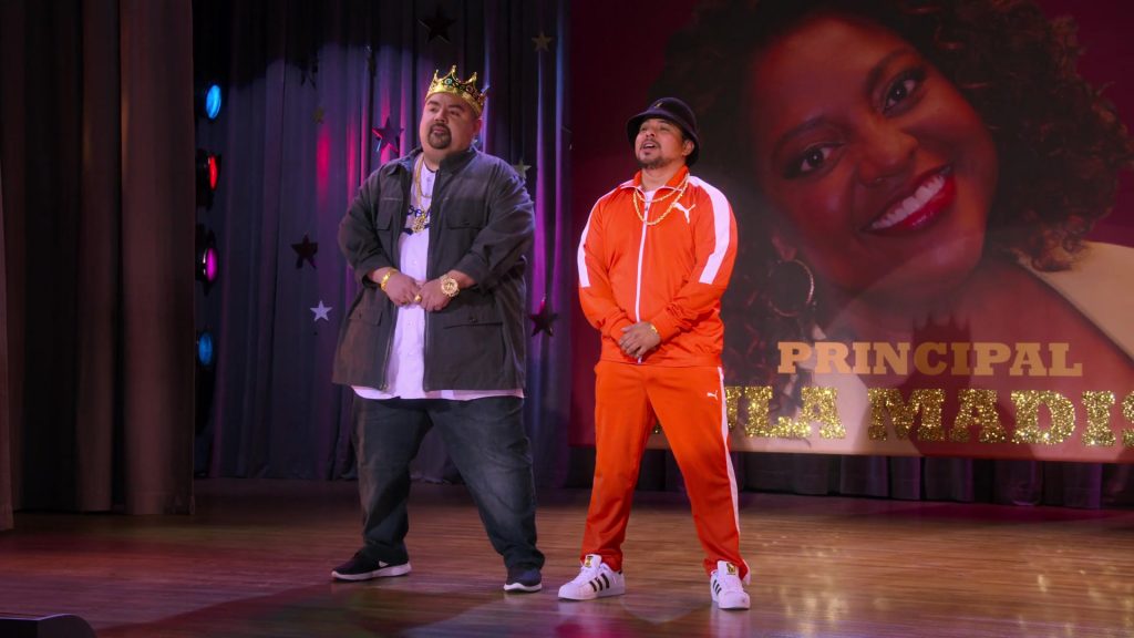 Puma Tracksuit, Adidas Sneakers and Kangol Hat Worn by Jacob Vargas in Mr. Iglesias – Season 1, Episode 7, “Talent Show” (2019) (Image 6)