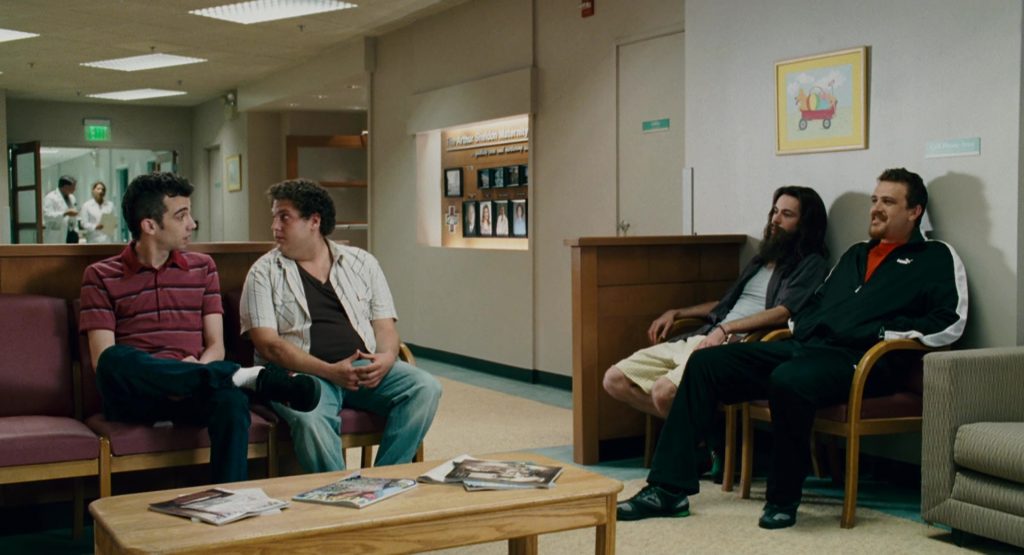 Puma Tracksuit and Sneakers Worn by Jason Segel in Knocked Up (2007) (Image 1)