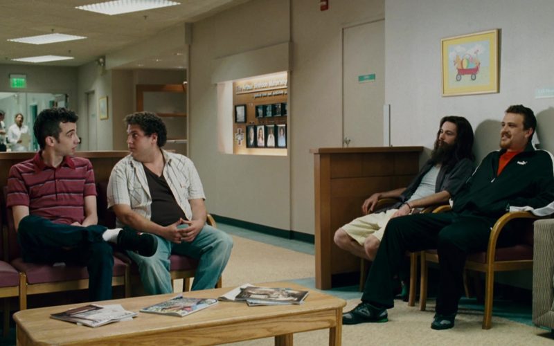 Puma Tracksuit and Sneakers Worn by Jason Segel in Knocked Up (2007) (Image 1)