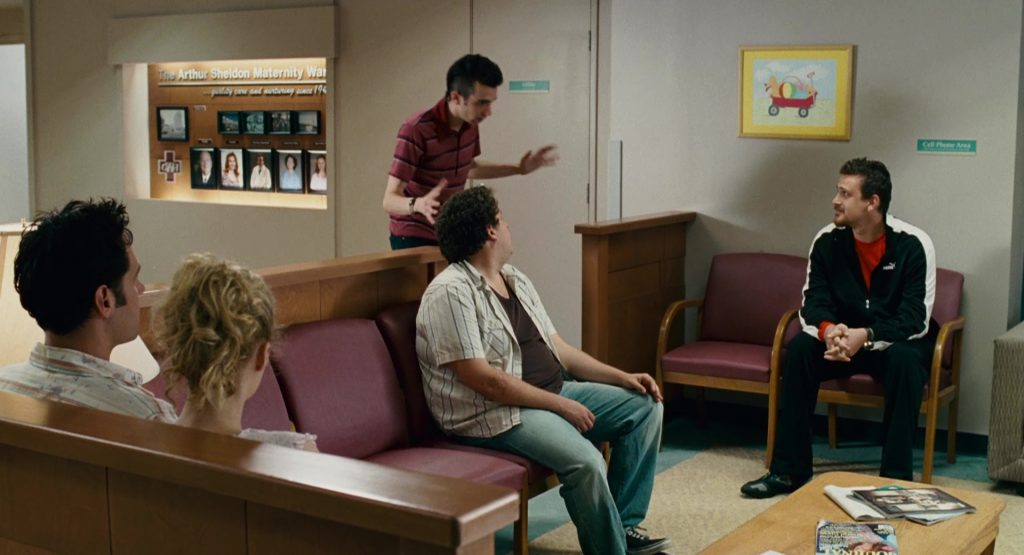 Puma Tracksuit and Sneakers Worn by Jason Segel in Knocked Up (2007) (Image 3)