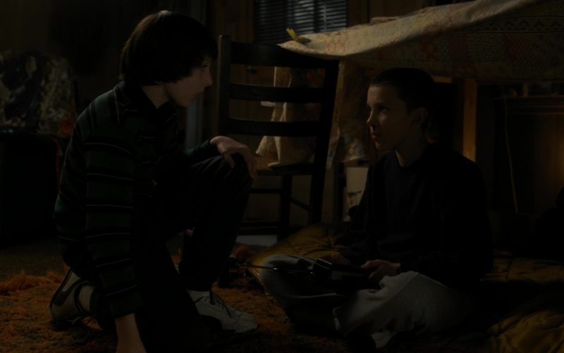 Puma White Sneakers Worn by Finn Wolfhard (Mike) in Stranger Things - The Body (2016) (Image 1)