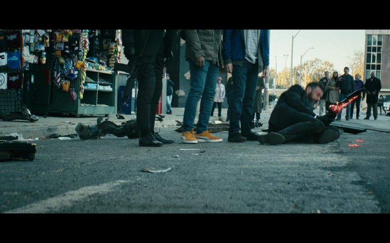 Puma Yellow Shoes in The Boys – Season 1, Episode 1, “The Name of the Game” (2019) (Image 1)
