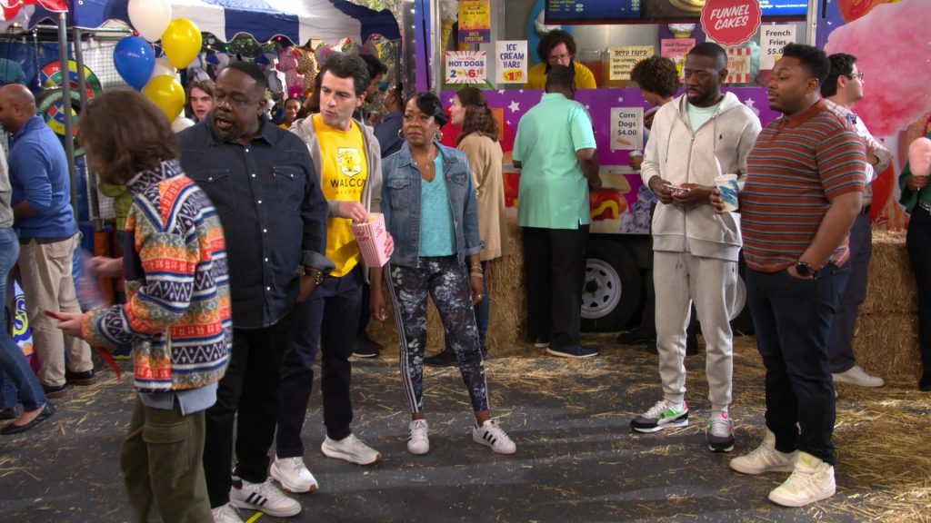 Puma and Adidas Shoes in The Neighborhood S06E07 “Welcome to the Stand-Off” (2024) (Image 1)