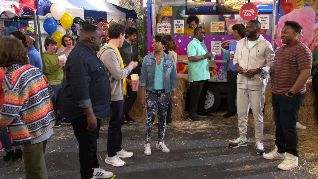 Puma and Adidas Shoes in The Neighborhood S06E07 “Welcome to the Stand-Off” (2024) (Image 2)