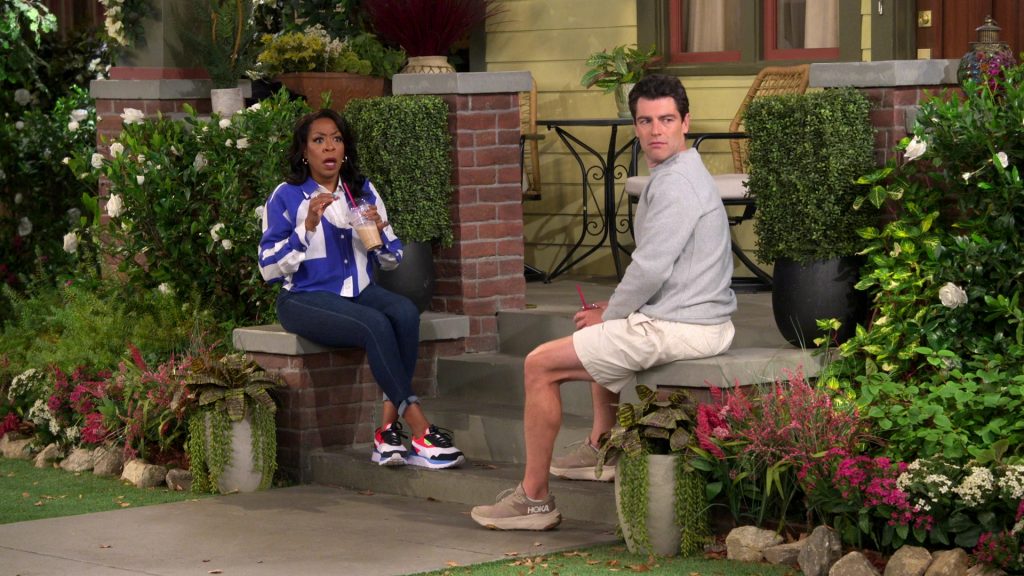Puma and Hoka Shoes in The Neighborhood S07E06 “Welcome to Daddy Issues” (2024) (Image 5)