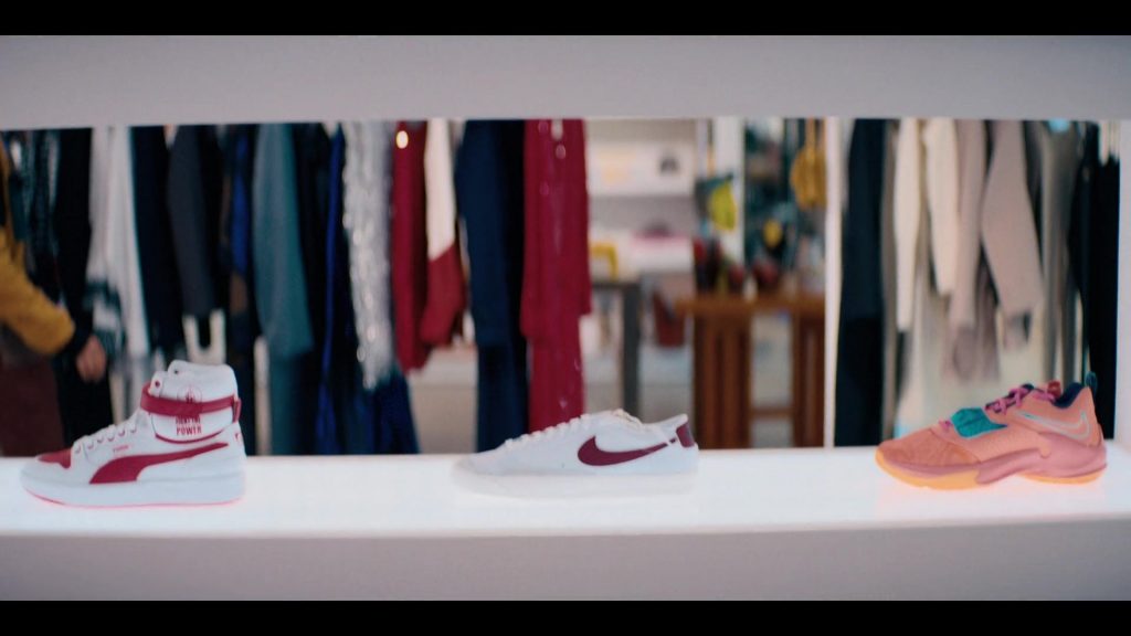 Puma and Nike Trainers in You People (2023) (Image 1)