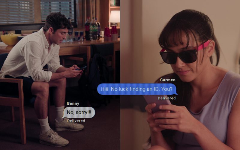 Red Bull, Sprite, Reebok Shoes in Overcompensating S01E02 “Who's That Girl” (2025) (Image 1)