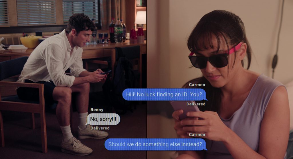 Red Bull, Sprite, Reebok Shoes in Overcompensating S01E02 “Who's That Girl” (2025) (Image 2)
