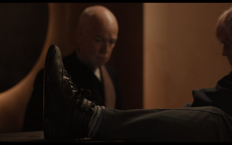 Reebok Black Sneakers Worn by Emma Corrin as Darby Hart in A Murder at the End of the World S01E02 “Chapter 2 - The Silver Doe” (2023) (Image 1)