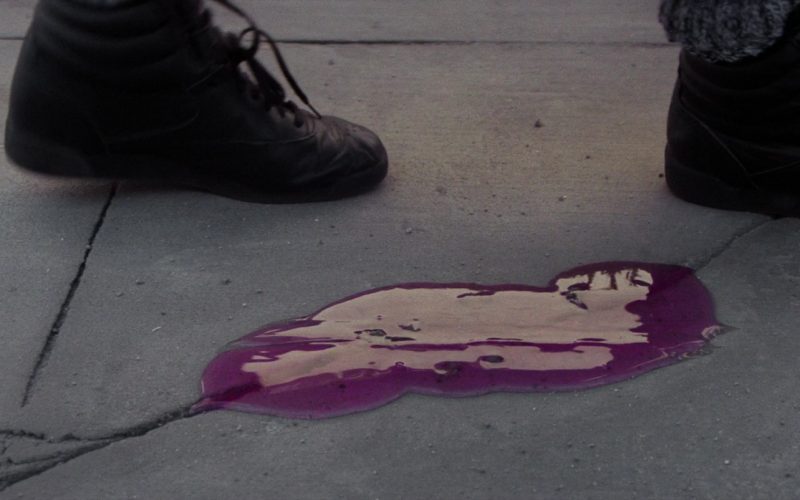 Reebok Freestyle Women's Black Hitop Leather Sneakers Worn by Sigourney Weaver in Ghostbusters 2 (1989) (Image 1)