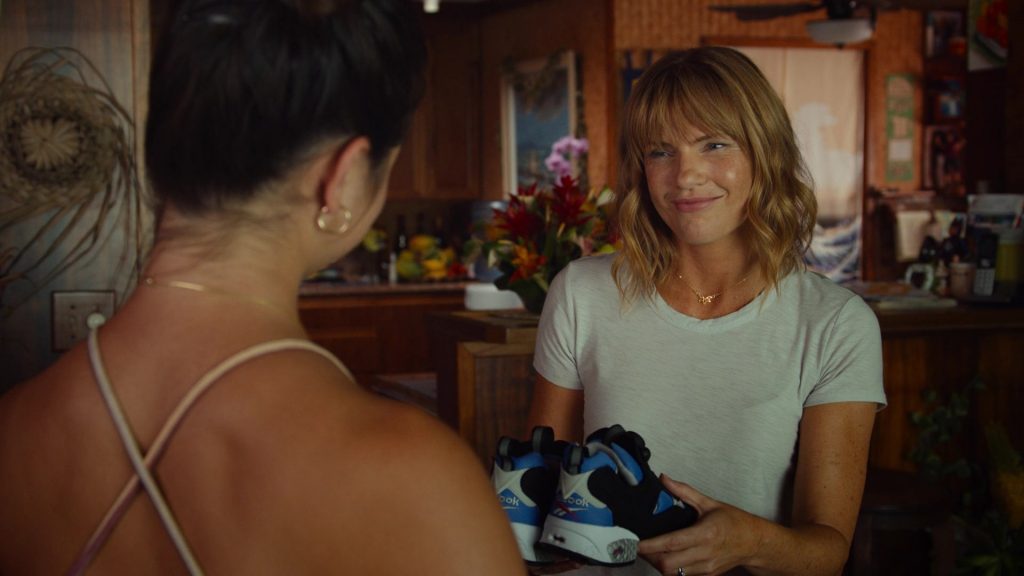 Reebok Instapump Fury OG Hanon Sneakers Held by Kathleen Rose Perkins as Dr. Clara Hannon in Doogie Kamealoha, M.D. S01E05 “Dunk Cost” (2021) (Image 1)