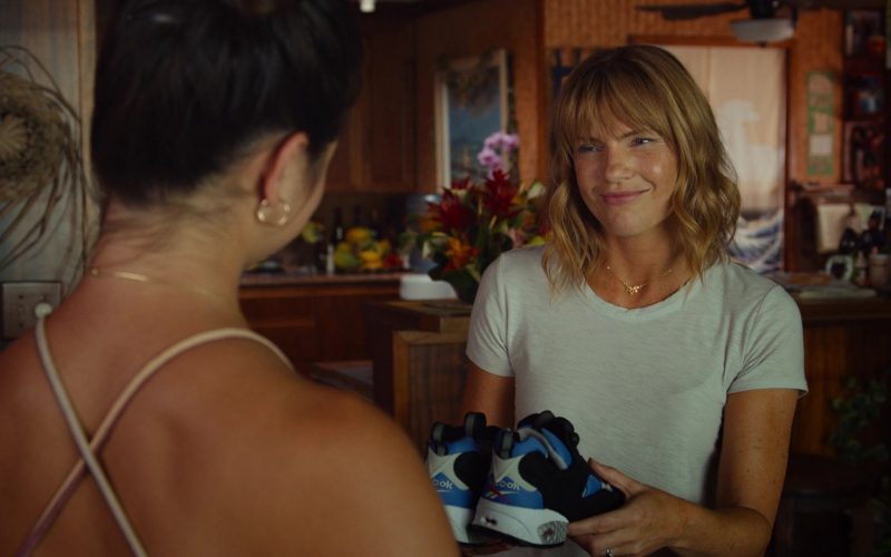 Reebok Instapump Fury OG Hanon Sneakers Held by Kathleen Rose Perkins as Dr. Clara Hannon in Doogie Kamealoha, M.D. S01E05 “Dunk Cost” (2021) (Image 1)