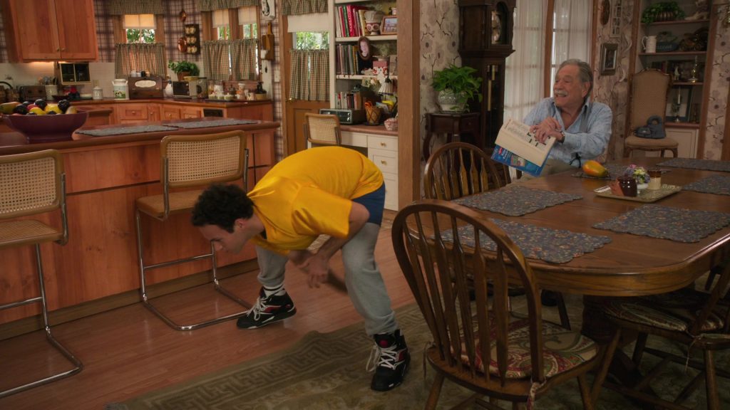 Reebok Pump Black Basketball Shoes Worn by Troy Gentile as Barry Norman Goldberg in The Goldbergs S08E15 “Bever-lé” (2021) (Image 2)