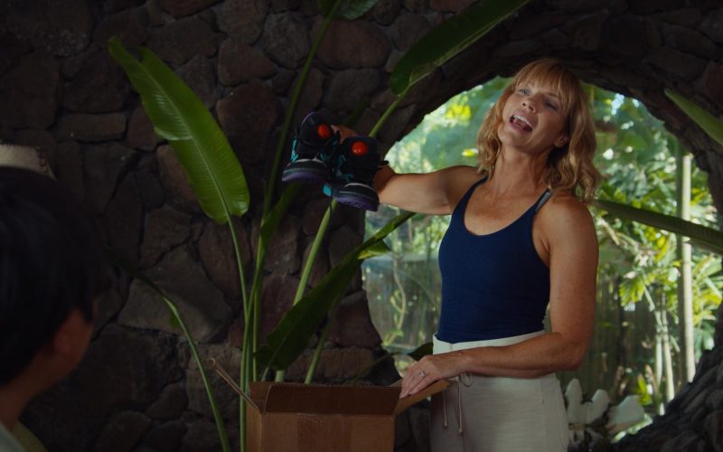 Reebok Pump Black-Teal-Purple Rare Retro Sneakers in Doogie Kamealoha, M.D. S01E05 “Dunk Cost” (2021) (Image 1)
