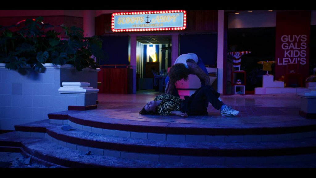 Reebok White Leather Shoes Worn by Millie Bobby Brown as Eleven aka Jane Hopper in Stranger Things – Season 3, Episode 8, “The Battle of Starcourt” (2019) (Image 4)