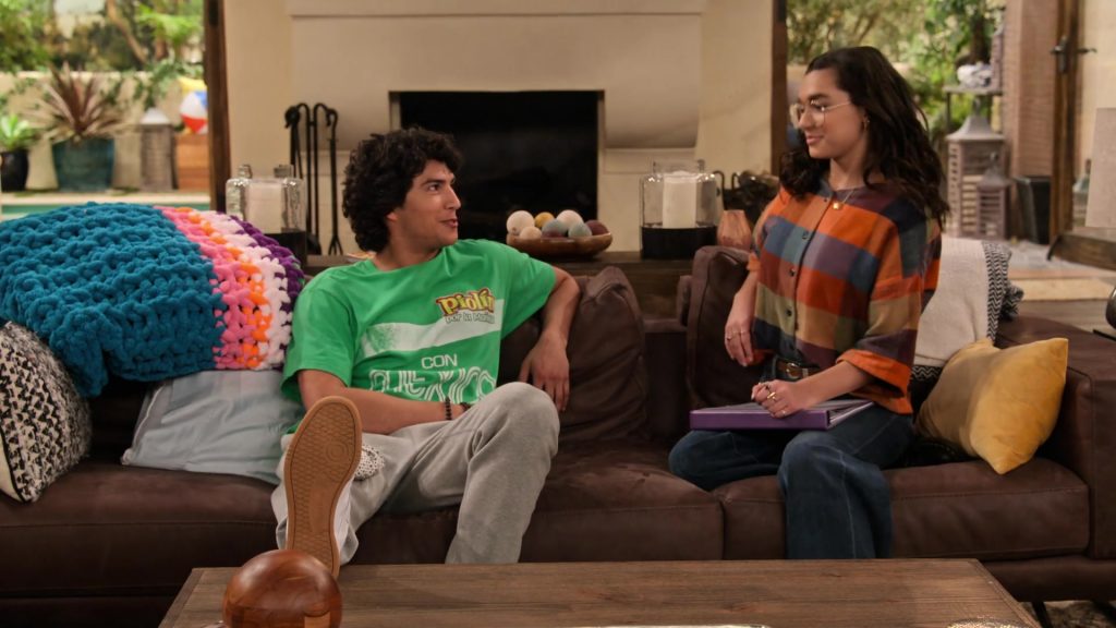 Reebok White Sneakers of Conor Husting as Tad in The Expanding Universe of Ashley Garcia S01E12 “Count Me In” (2020) (Image 2)