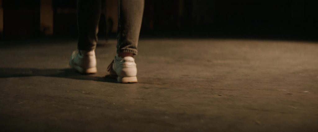 Reebok Women's White Sneakers Worn by Elle Fanning in Teen Spirit (2018) (Image 1)