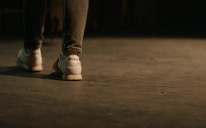 Reebok Women's White Sneakers Worn by Elle Fanning in Teen Spirit (2018) (Image 1)