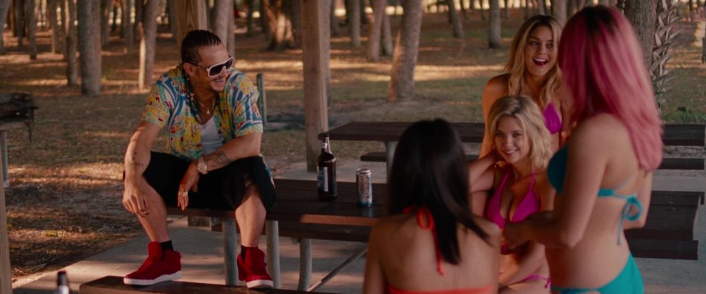 SUPRA Red Sneakers Worn by James Franco (Alien) in Spring Breakers (2012) (Image 3)