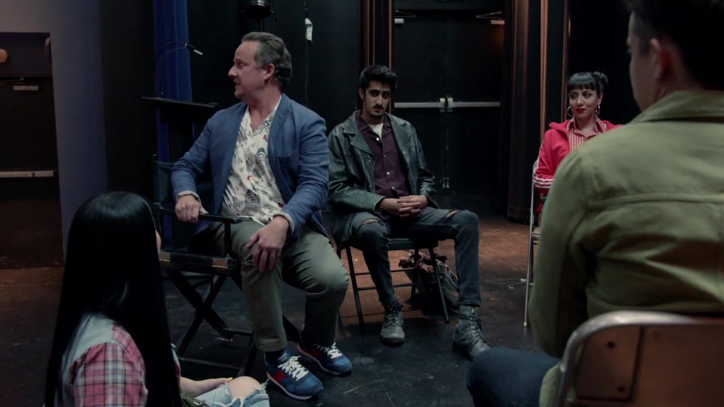 Saucony Men's Blue Sneakers in Good Trouble S03E03 “Whoosh, Pow, Bang” (2021) (Image 1)