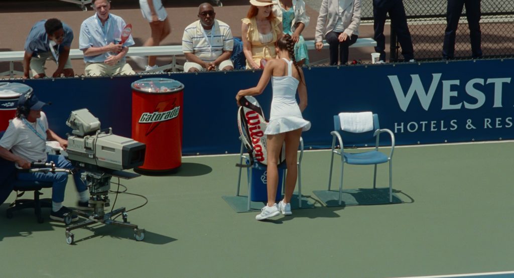 Sony Camera, Evian, Gatorade, Wilson, Adidas Shoes in Challengers (2024) (Image 1)