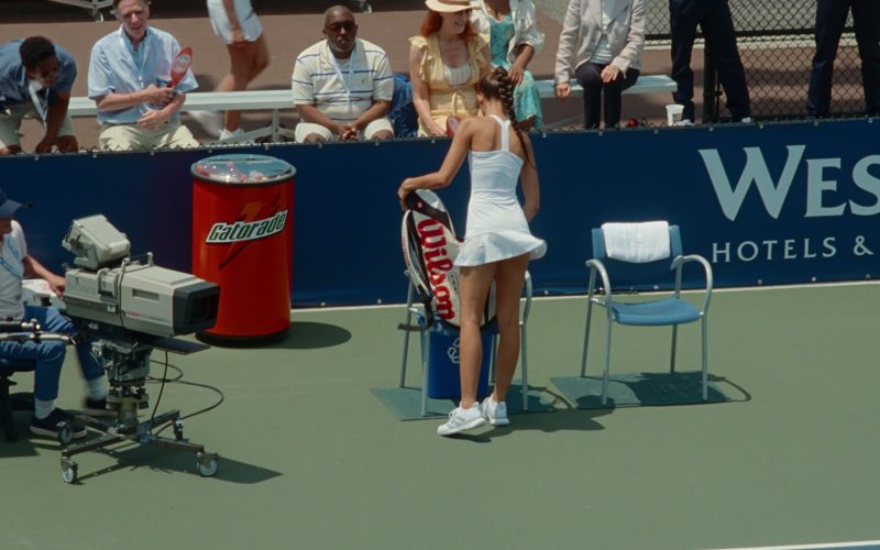 Sony Camera, Evian, Gatorade, Wilson, Adidas Shoes in Challengers (2024) (Image 1)