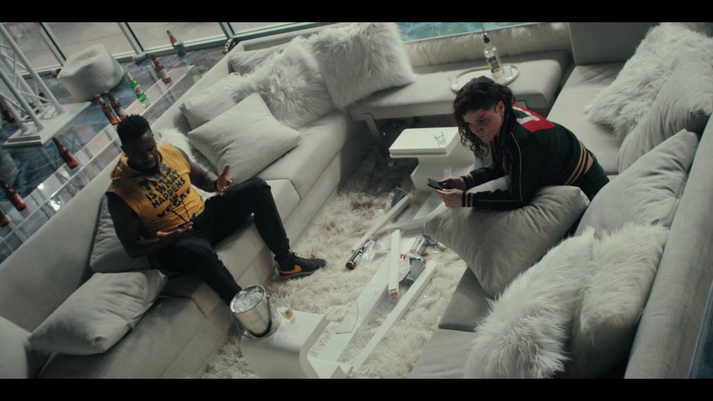 Stella Artois and Budweiser Beer, Nike Sneakers in Obliterated S01E07 “Make It Rain” (2023) (Image 2)
