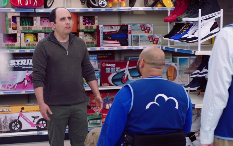 Strider Bikes, Razor Scooters & AND1 Sneakers in Superstore – Season 4, Episode 20, Cloud9Fail (2019) (Image 1)