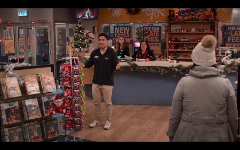 Sun-Maid Yogurt Covered Raisins, Trolli Candies and Nike Sneakers Worn by Randall Park as Timmy Yoon in Blockbuster S01E10 “Sht Storm” (2022) (Image 1)