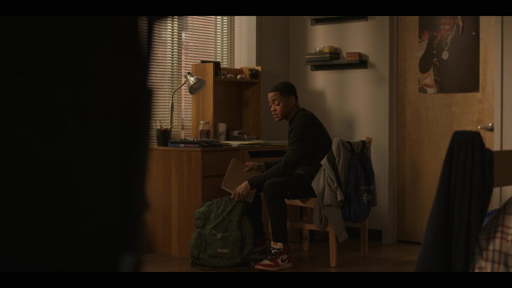 Supreme Backpack and Nike Shoes in Power Book II - Ghost S04E03 “Birthright” (2024) (Image 4)
