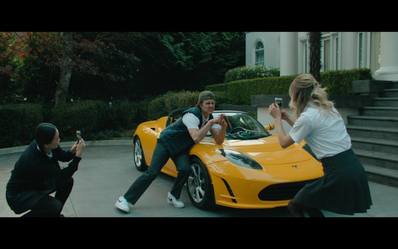 Tesla Car and Nike Sneakers in Bad Genius (2024) (Image 1)