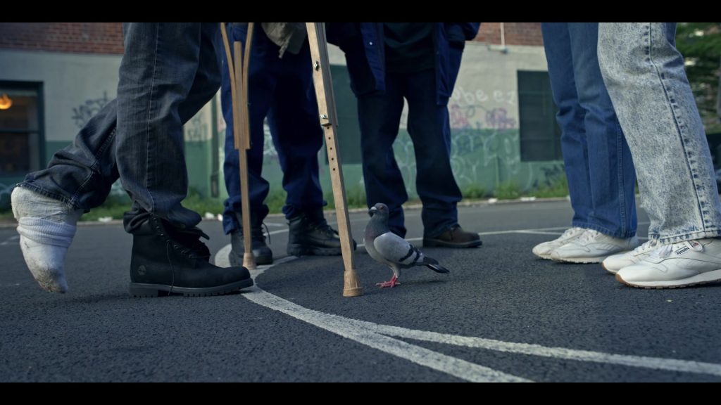 Timberland Black Boots and Reebok White Sneakers in Wu-Tang - An American Saga – Season 7 Episode 6 “Impossible” (2019) (Image 1)