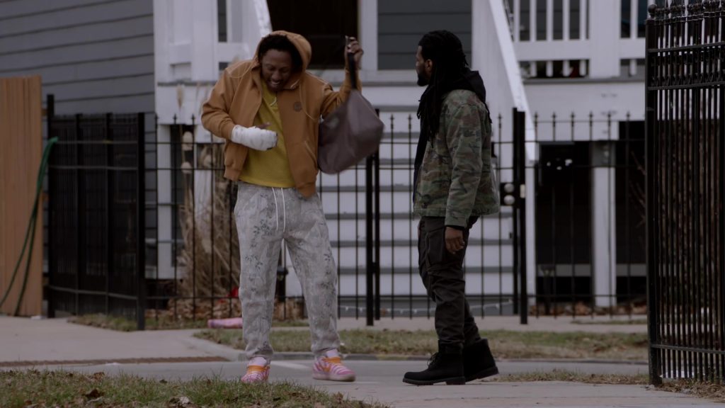 Timberland Hoodie, Nike Shoes in Chicago P.D. S13E17 “Partners” (2026) (Image 1)