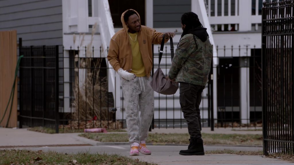 Timberland Hoodie, Nike Shoes in Chicago P.D. S13E17 “Partners” (2026) (Image 2)