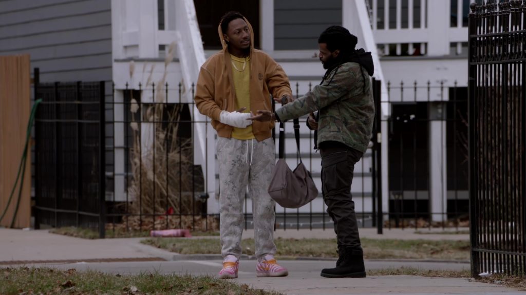 Timberland Hoodie, Nike Shoes in Chicago P.D. S13E17 “Partners” (2026) (Image 4)