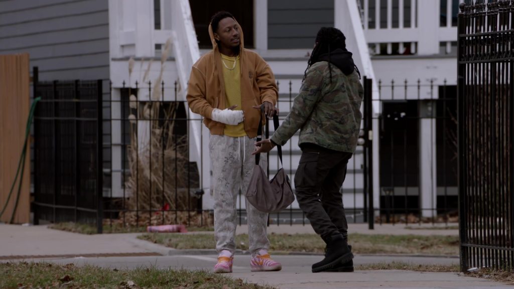 Timberland Hoodie, Nike Shoes in Chicago P.D. S13E17 “Partners” (2026) (Image 5)