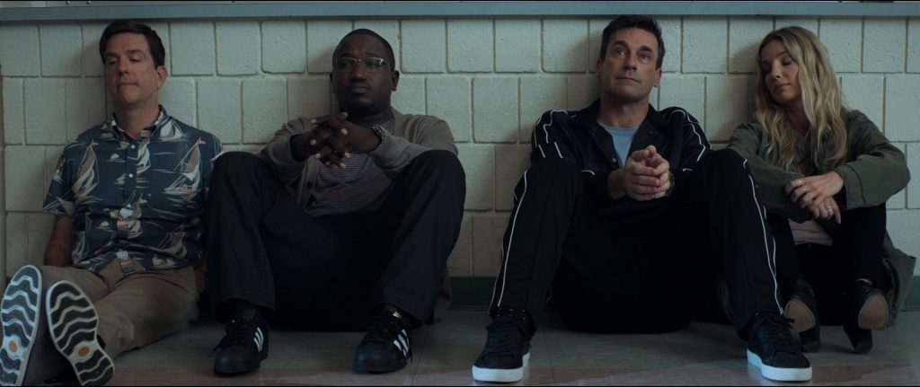 Timberland Shoes Worn by Ed Helms and Adidas Sneakers Worn by Hannibal Buress in Tag (2018) (Image 3)