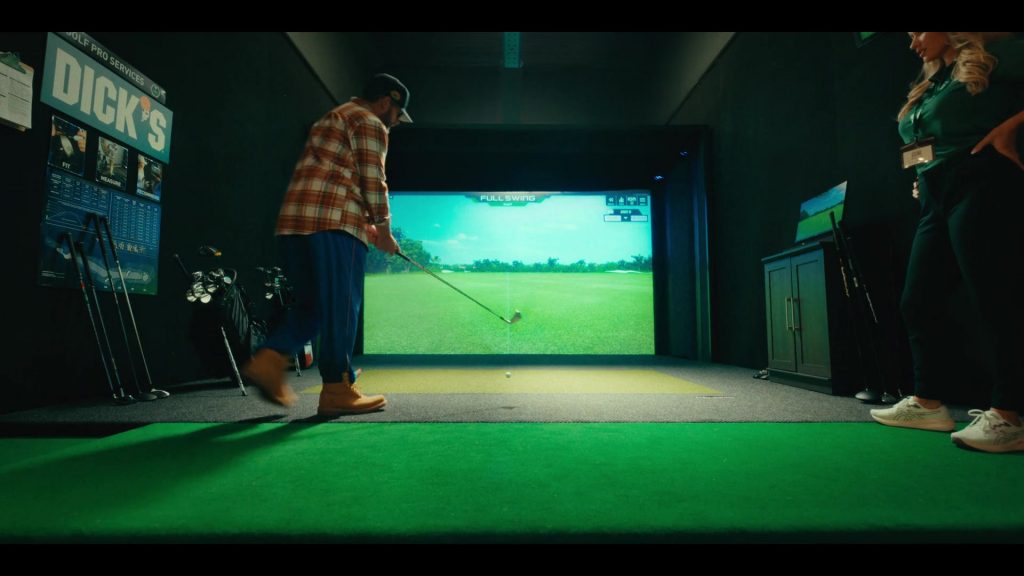 Timberland and Asics Shoes in Happy Gilmore 2 (2025) (Image 1)